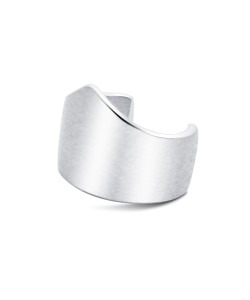 Solid Plain Silver Ear Cuff EC-1208